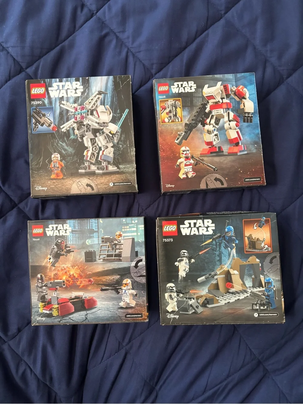 LEGO Star Wars Bundle: 75390,75448, 75449,75373 LOT OF 4 FOR 50$‼️